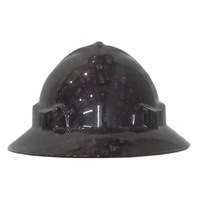 Cool Hard Hats Unisex BLACK GEO Pro Choice Wide Brim Safety Hard Hat