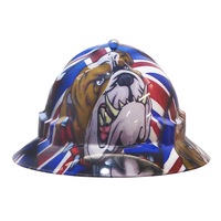 Cool Hard Hats Unisex BRITISH BULLDOG Pro Choice Wide Brim Safety Hard Hat