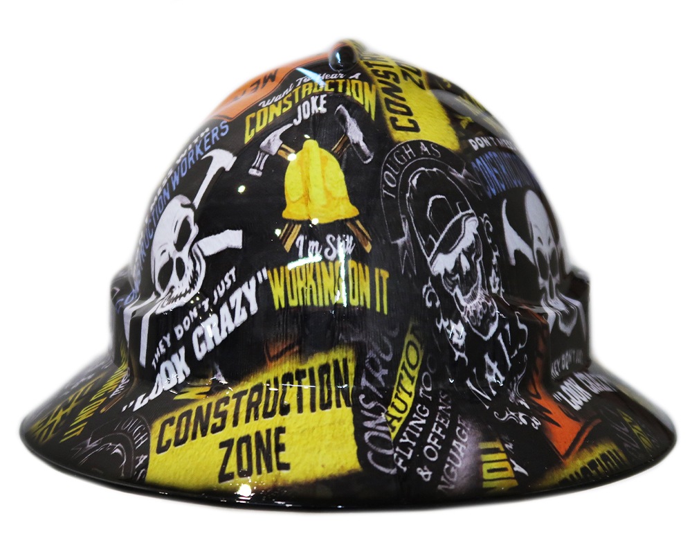 Cool Hard Hats Unisex CONSTRUCTION Pro Choice Wide Brim Safety Hat