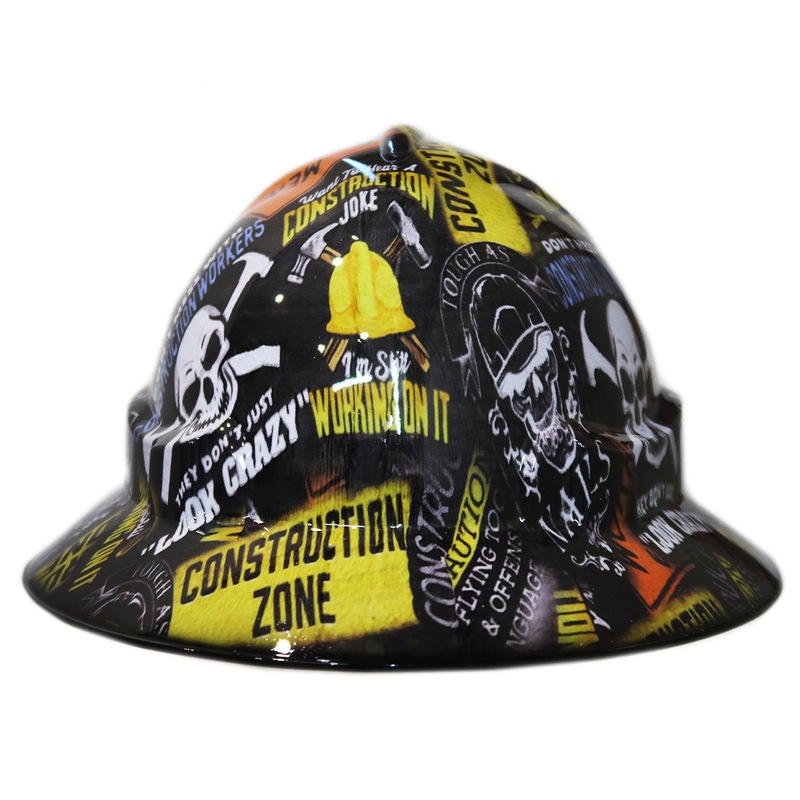 Buy Cool Hard Hats Unisex CONSTRUCTION Pro Choice Wide Brim Safety Hard