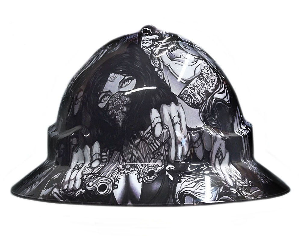 Cool Hard Hats Unisex GANGSTA Pro Choice Wide Brim Safety Hat