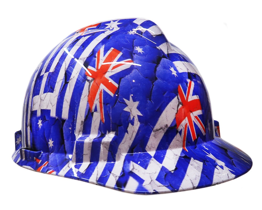 Cool Hard Hats Unisex GREEK AUSSIE CRACKS MSA Cap STYLE Hat