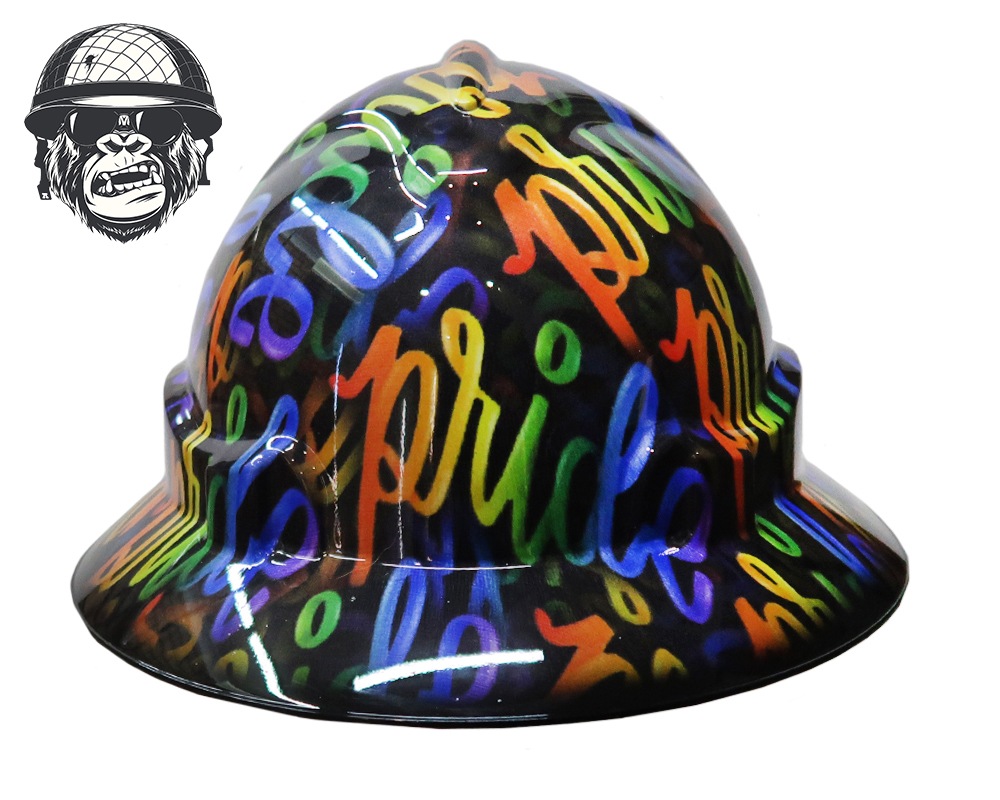 Cool Hard Hats Unisex PRIDE Pro Choice Wide Brim Safety Hat