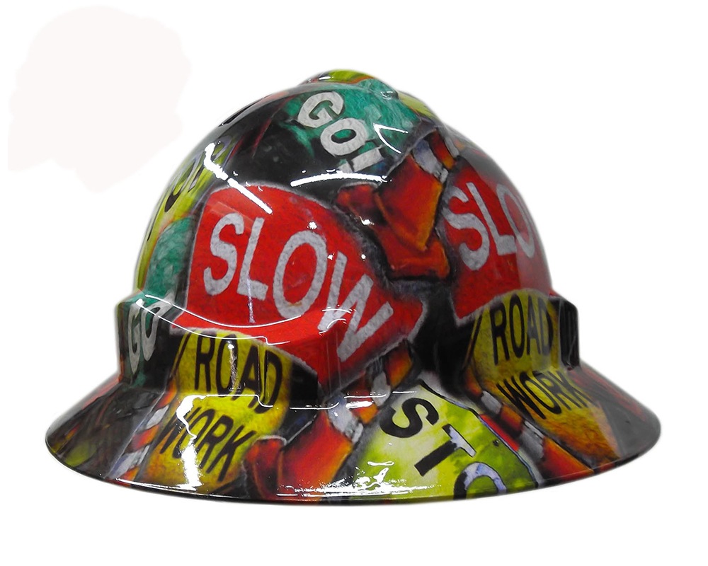 Cool Hard Hats Unisex ROADWORKS Pro Choice Wide Brim Safety Hat