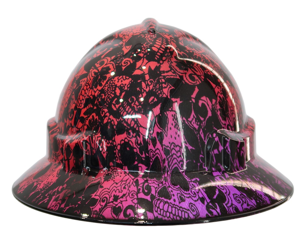 Cool Hard Hats Unisex SKULL CANDY Pro Choice Wide Brim Safety Hat