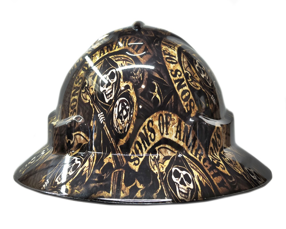 Cool Hard Hats Unisex SONS OF ANARCHY Pro Choice Wide Brim Safety