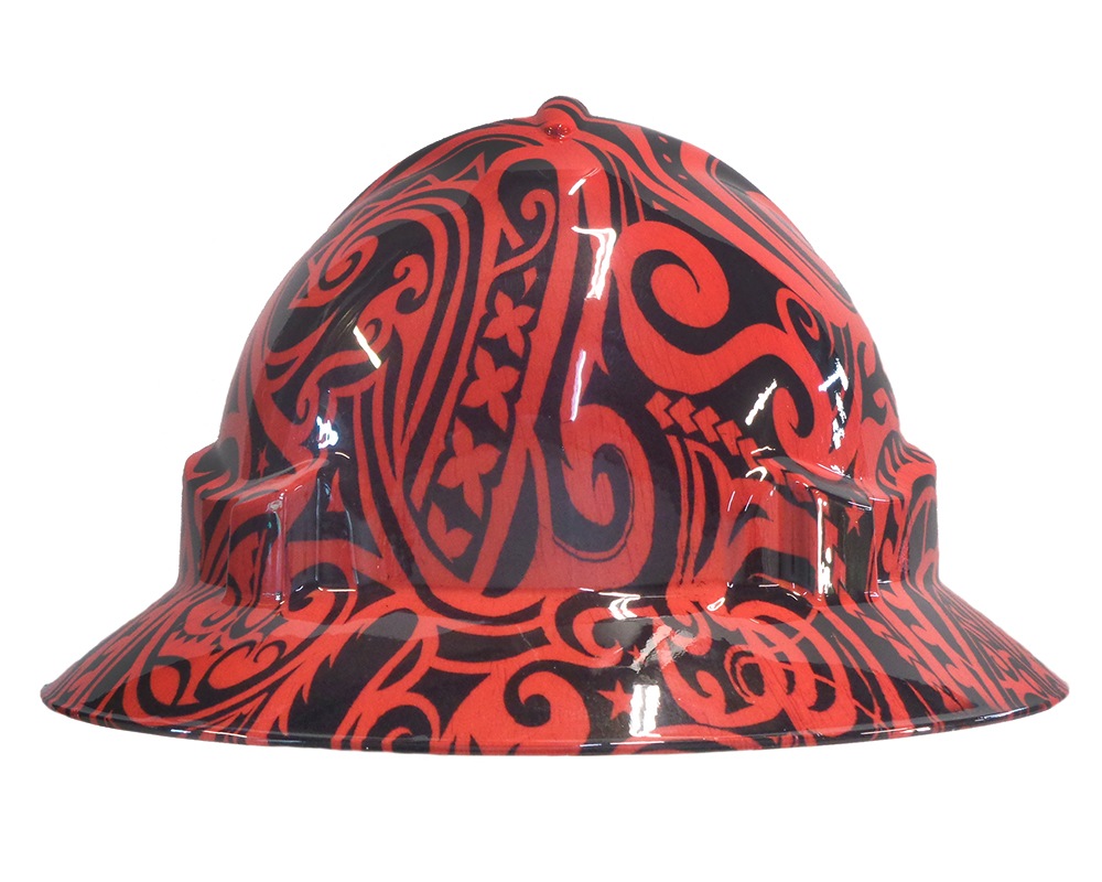 Cool Hard Hats Unisex TRIBAL RED Pro Choice Wide Hat