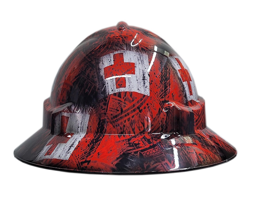 Cool Hard Hats Unisex TRIBAL TONGA Pro Choice Wide Brim Safety Hat
