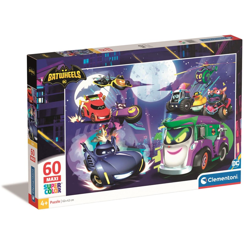 Buy Clementoni Puzzle Maxi Batwheels 60 Piece Puzzle MyDeal