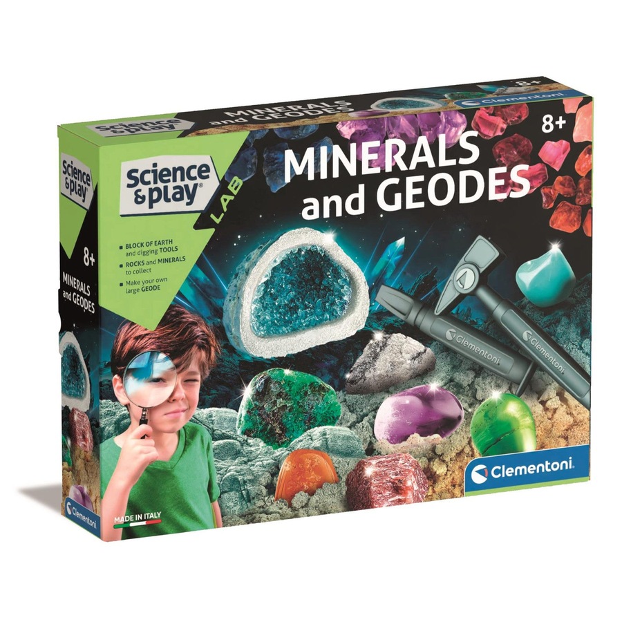 Clementoni Science & Play Minerals & Geodes Kit
