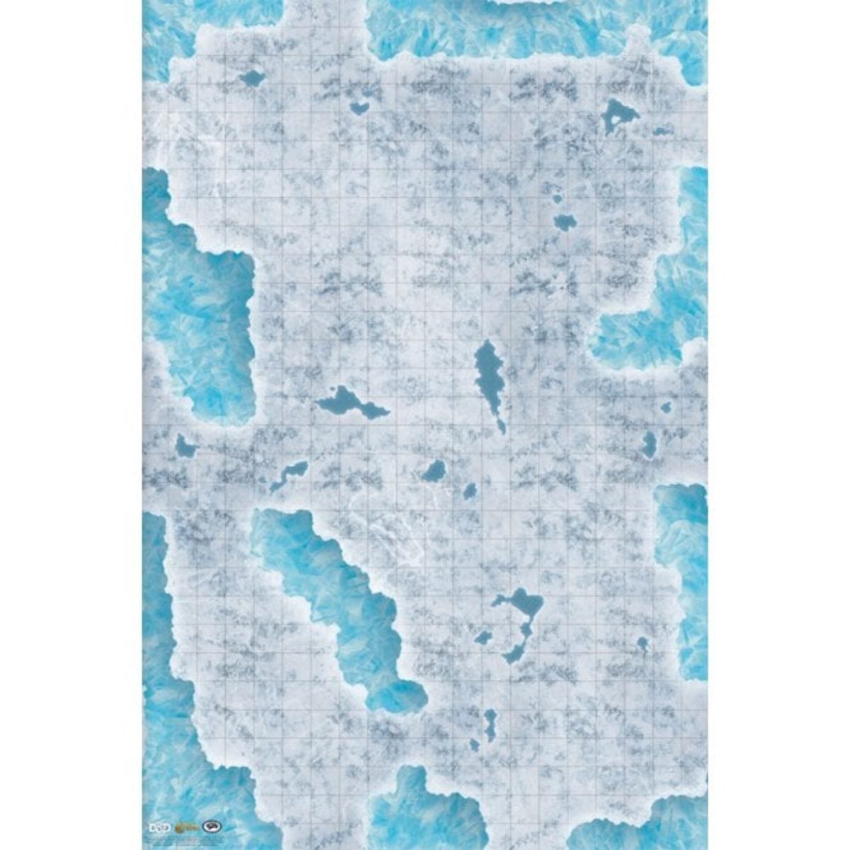 D&D Icewind Dale Rime of the Frostmaiden Ice Caverns Map
