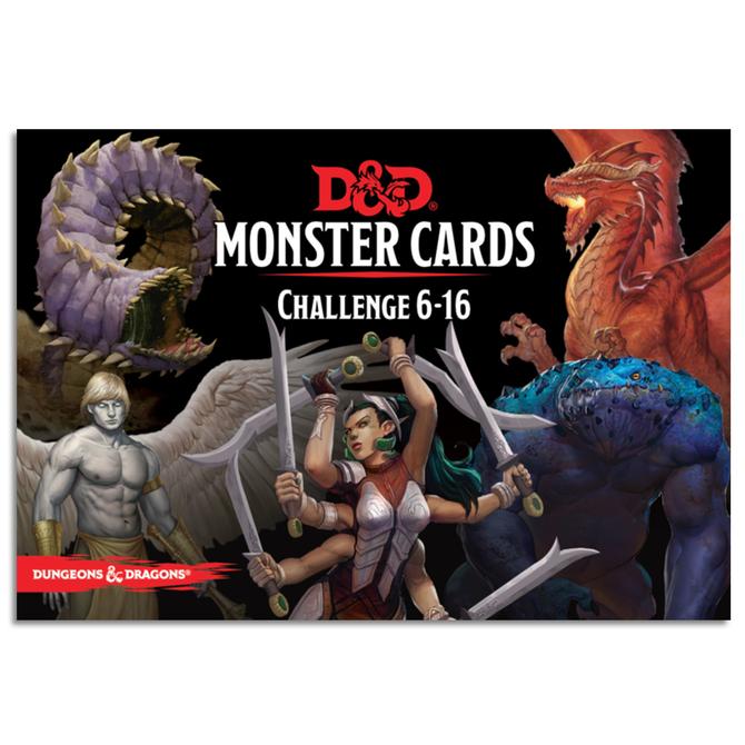 D&D Spellbook Cards Monster Deck 6-16 (74 cards)