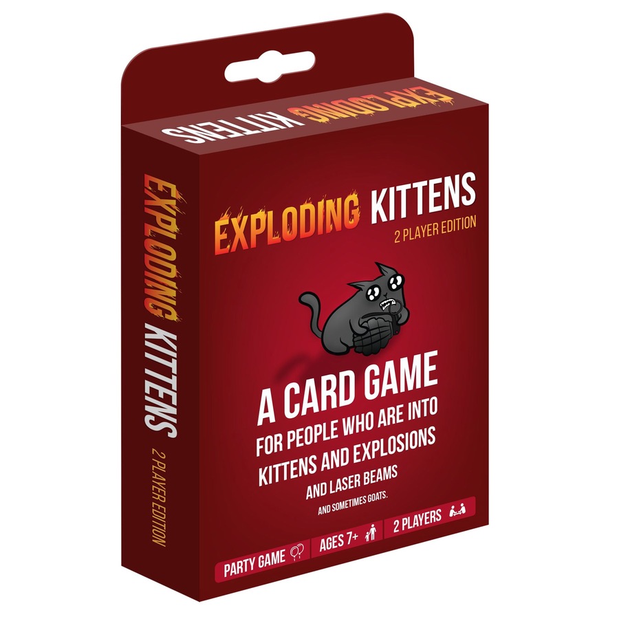 Exploding Kittens 2 Player Edition Board Game