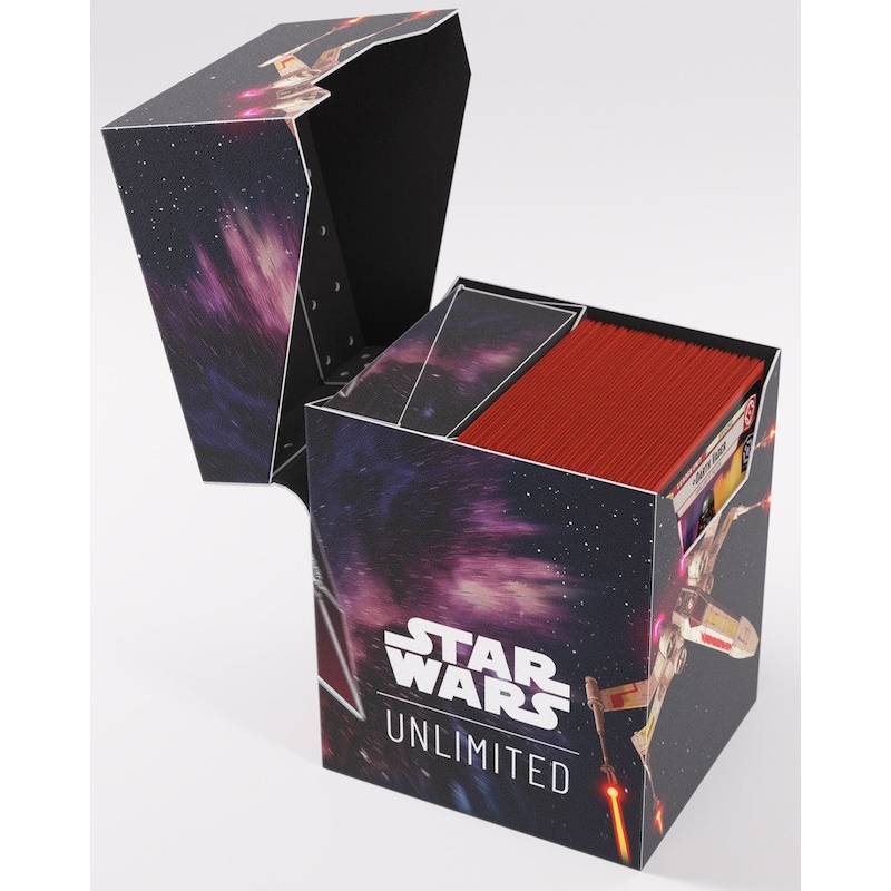 Buy Gamegenic Star Wars Unlimited Soft Crate - X-Wing/TIE Fighter - MyDeal