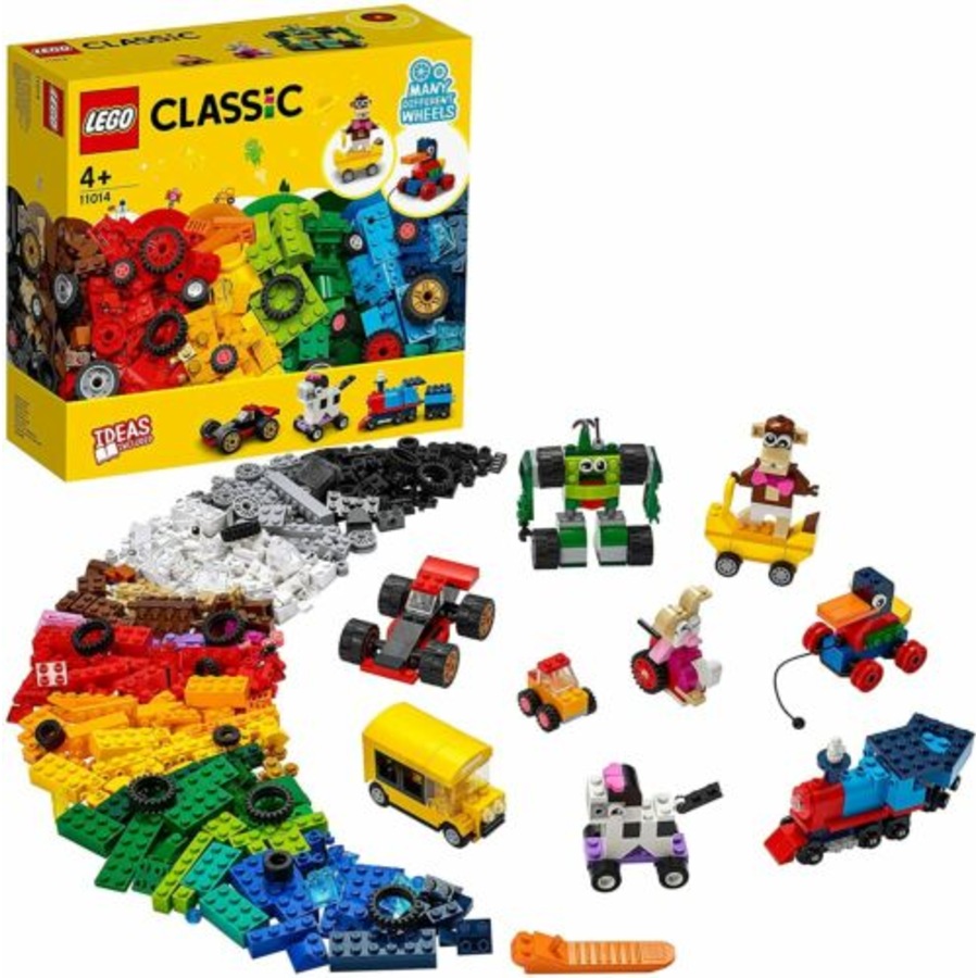 LEGO Classic Bricks and Wheels 11014 Building Set