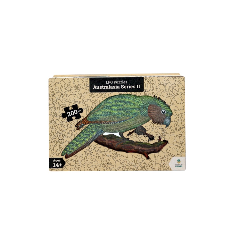 LPG Puzzles Wooden Oceania Animals Series 2 - Kakapo