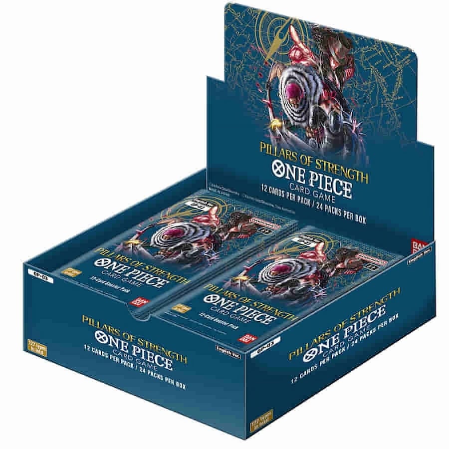 One Piece Card Game Pillars of Strength OP-03 Booster Box