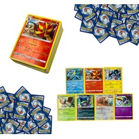 Pokemon TCG 100 Card Assorted Lot from Every Series 7 Bonus Free Foil Cards (107 Total)
