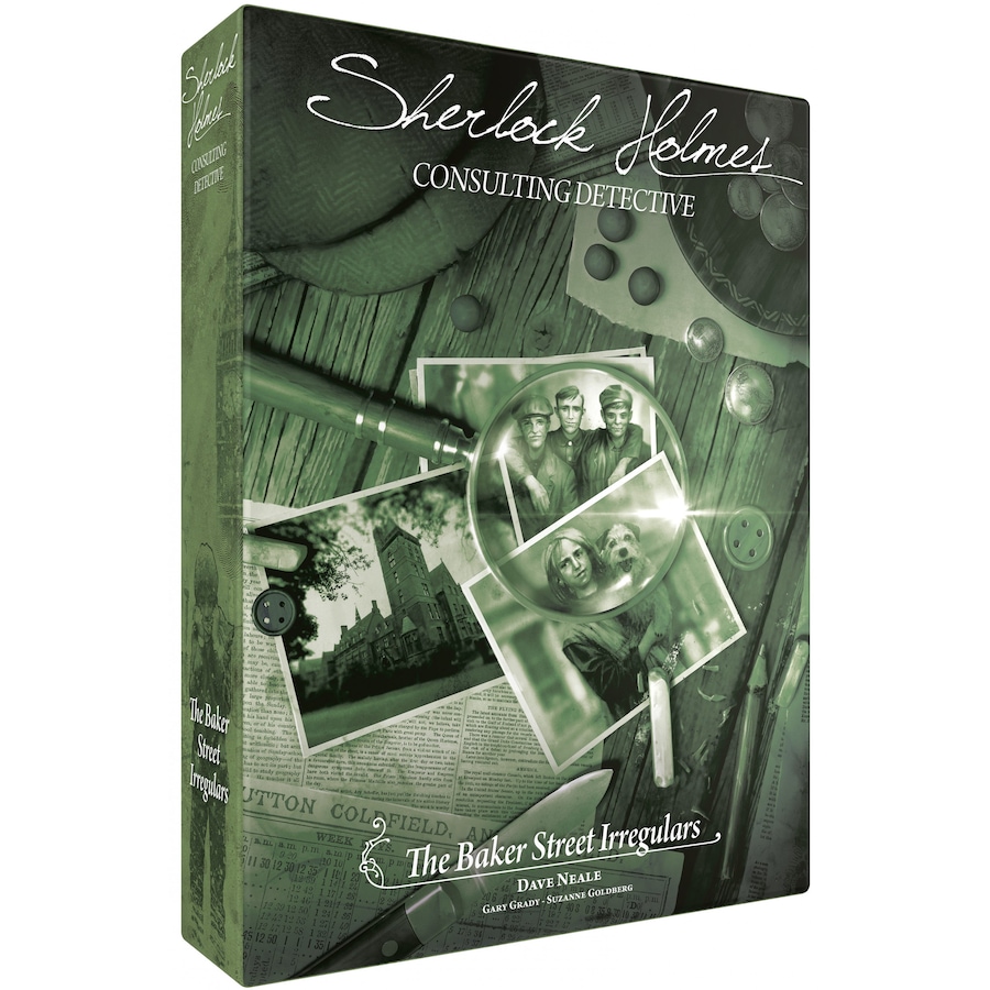 Sherlock Holmes Consulting Detective Baker Street Irregulars Board Game