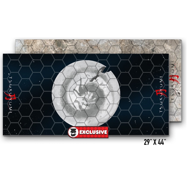 Buy Tsukuyumi Full Moon Down DoubleSided Game Mat MyDeal