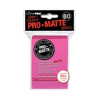 Ultra Pro Bright Pink Sleeves - Pro Matte - Small - 60 Pack