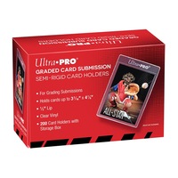 Ultra Pro Graded Card Submission Semi Rigid 1/2" Lip Tall Sleeves