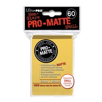 Ultra Pro Yellow Sleeves - Pro Matte - Small - 60 Pack