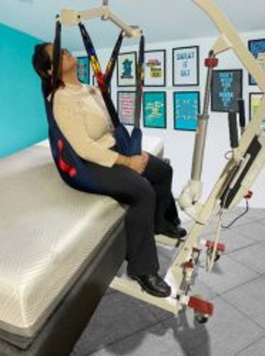 Buy Patient Hoist Portable Lifter lifting for aged care Hospital Homes