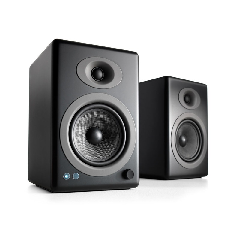 Buy Audioengine A5+ Wireless Powered Bookshelf Speakers Satin Black