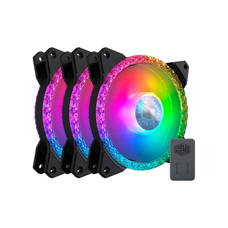 Buy Cooler Master MF120 Prismatic ARGB Triple Loop 3in1 Case Fan MyDeal