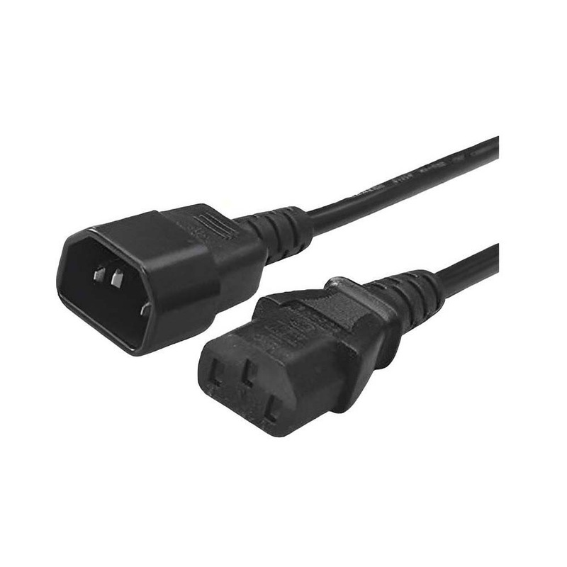 Buy CyberPower 2m IEC (Male) to IEC (Female) 2m Cable - 10A - MyDeal