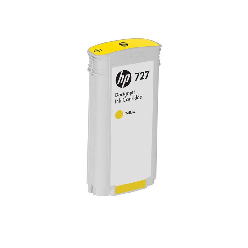 Buy HP 727 130-ml Yellow Designjet Ink Cartridge [B3P21A] - MyDeal