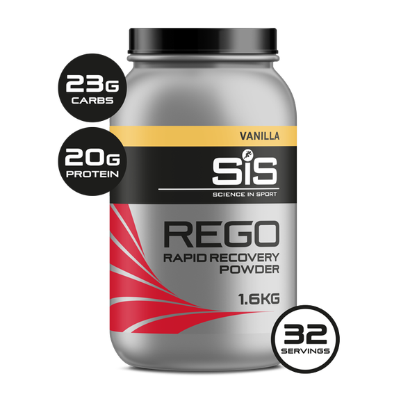 Science in Sport REGO Rapid Recovery Powder 1.6kg Vanilla Australia