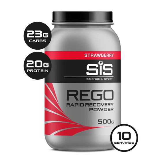 Science in Sport REGO Rapid Recovery Powder 500g Strawberry Australia
