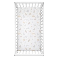 Lolli Living - Cot Fitted Sheet - Bosco Bear
