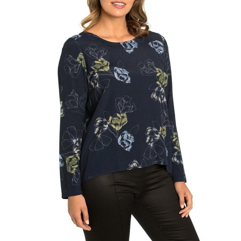 Buy Marco Polo Long Sleeve Winter Garden Top - Size 10 - MyDeal