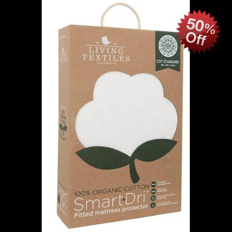 Buy Living Textiles Organic SmartDri Mattress Protector Standard