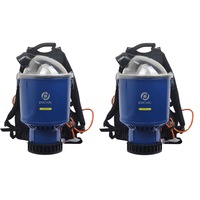 2 Pacvac Superpro Commercial Backpack Vacuum Cleaners