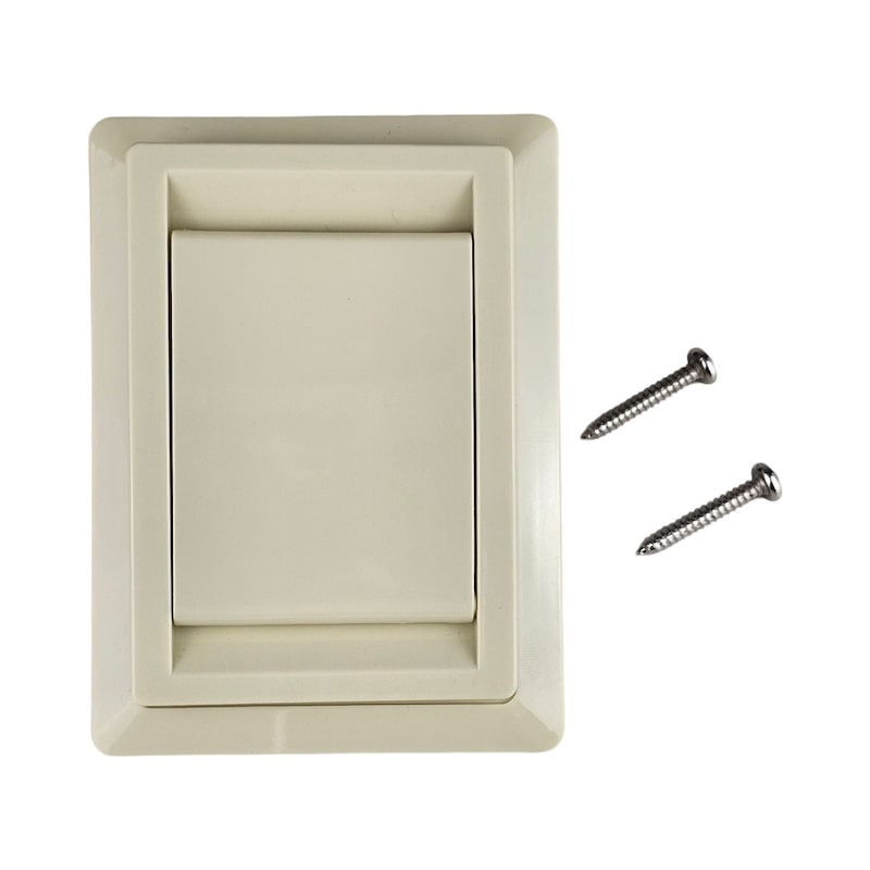 Presa Aspirante VacuValve ES Bianca Quadrata - Per Aspirapolvere Centralizzati - Foto 7