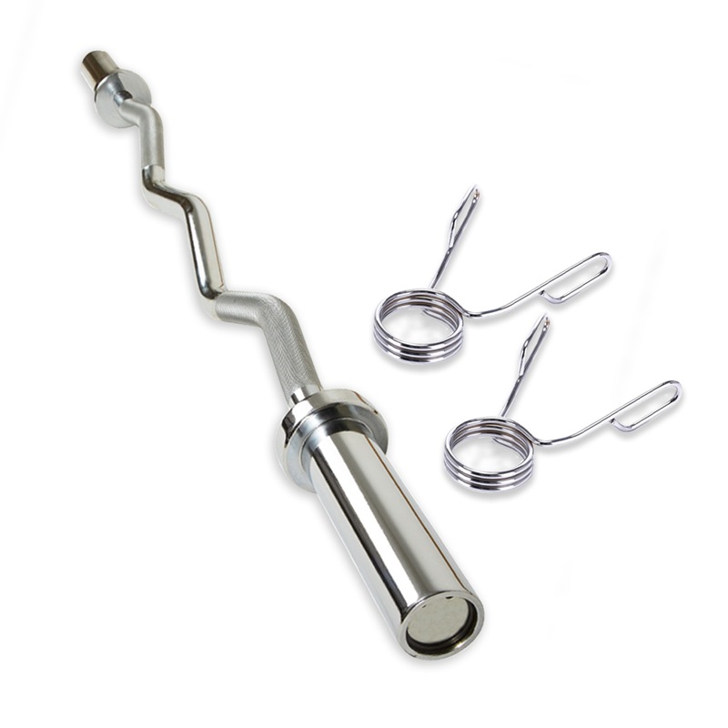 FitnessLab 120cm Barbell Dumbbell Bar Set Weightlifting Workout Home