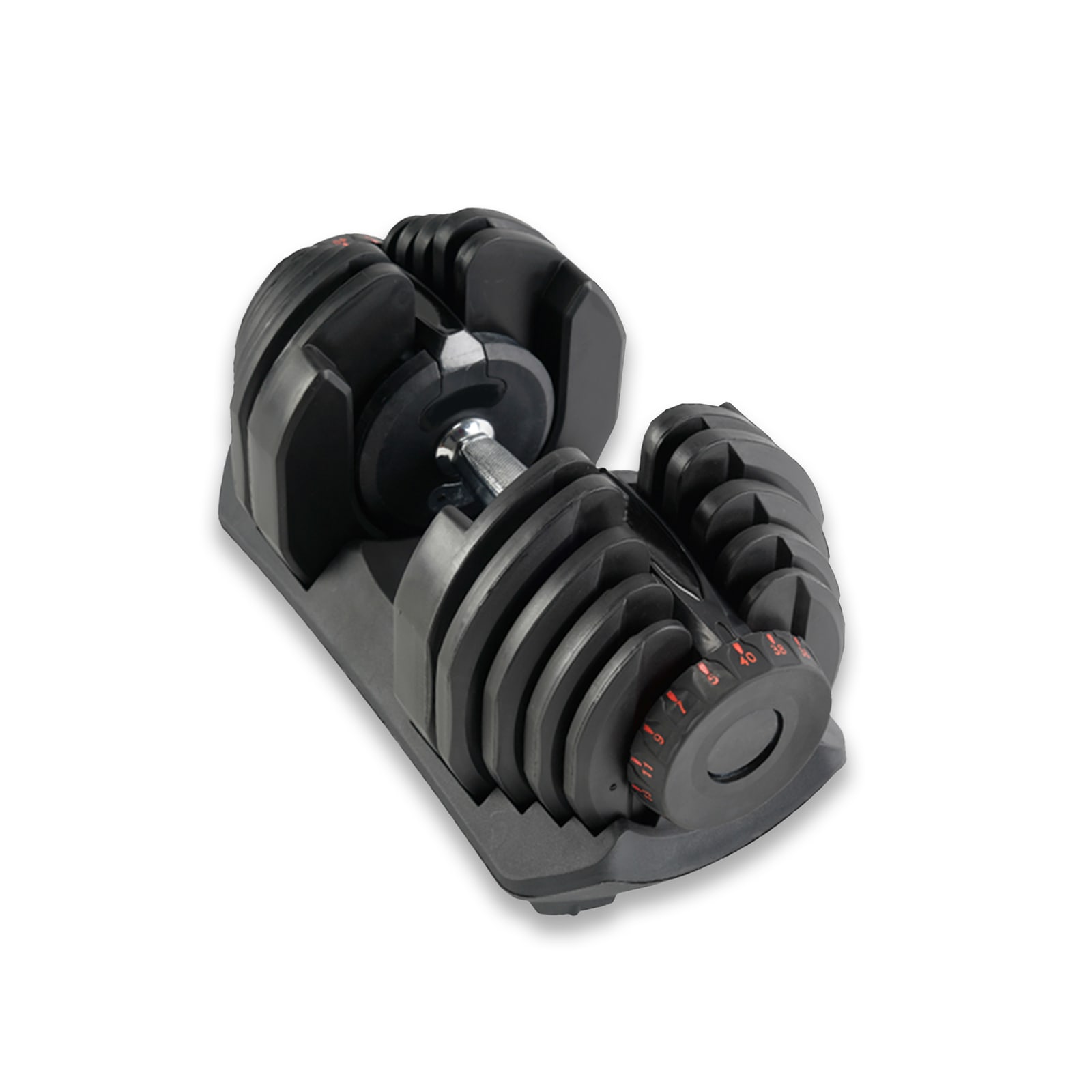 FitnessLAB 1 x 40kg Adjustable Dumbbell Dumbell GYM Exercise Weights Fitness Australia