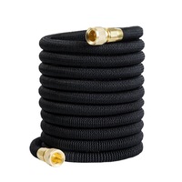 Glasshaus Co. Expandable Garden Hose 3X Expanding Flexible Leak-Proof Spray Hose for Lawn & Patio