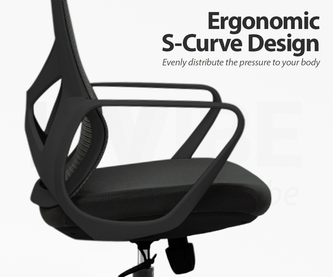 Miuz ergonomic mesh discount office chair review