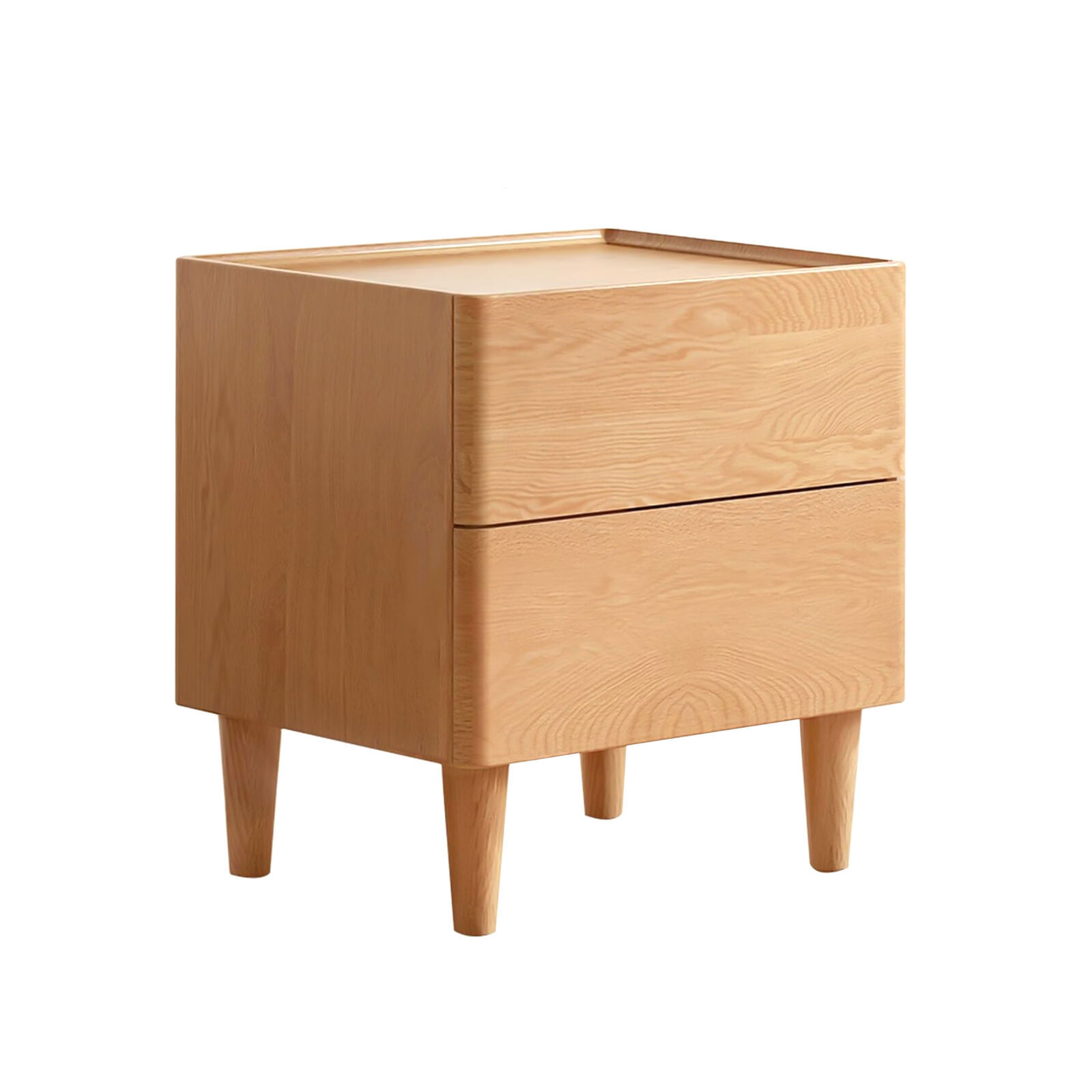 Buy MIUZ Scandinavian Wood Bedside Table Minimalist Nightstand