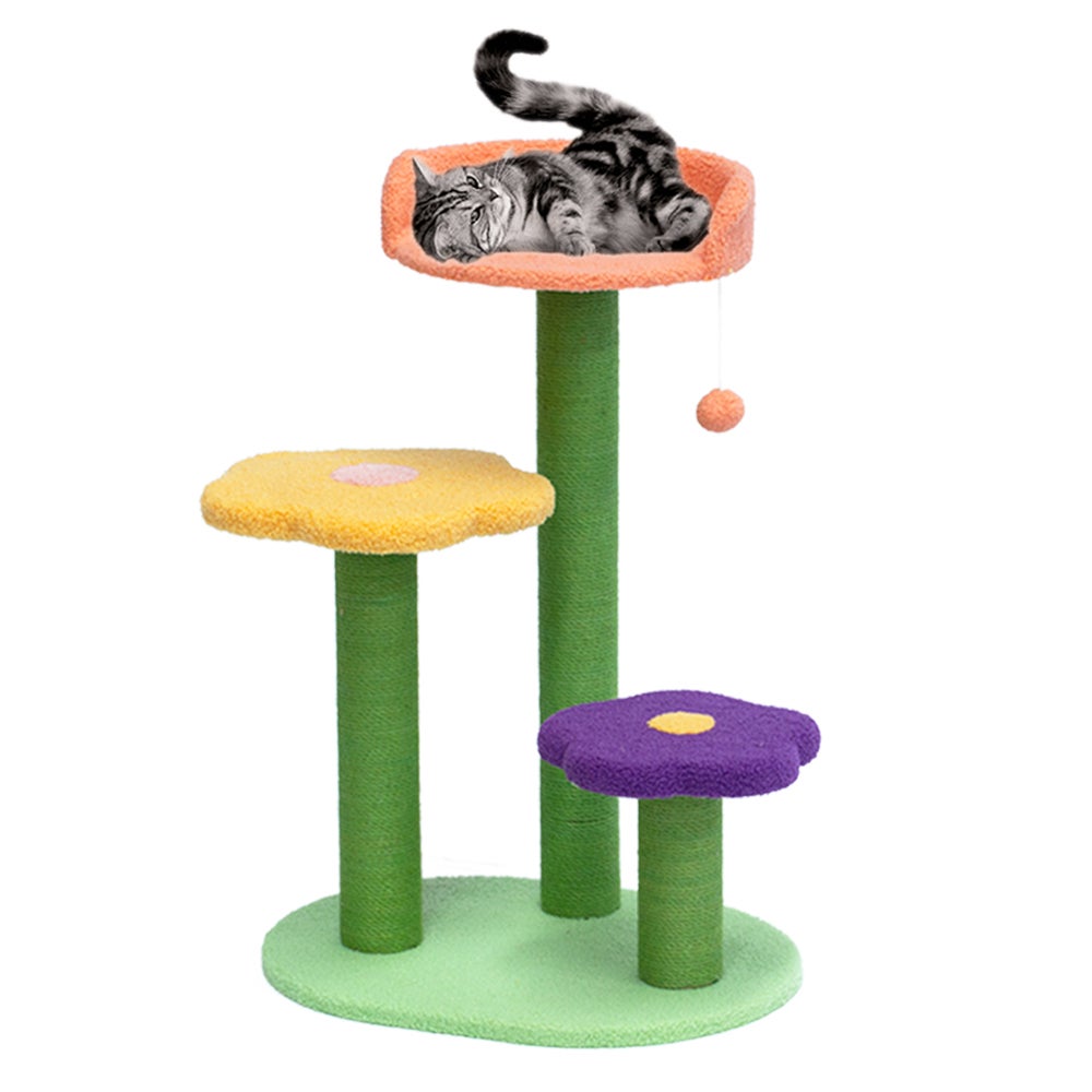 TOPET Cat Tree Trees Scratching Post Scratcher Tower Condo House Bed Toys 