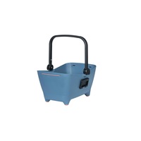 Basil Buddy Pet Front Bike Basket KF Faded Denim 32L