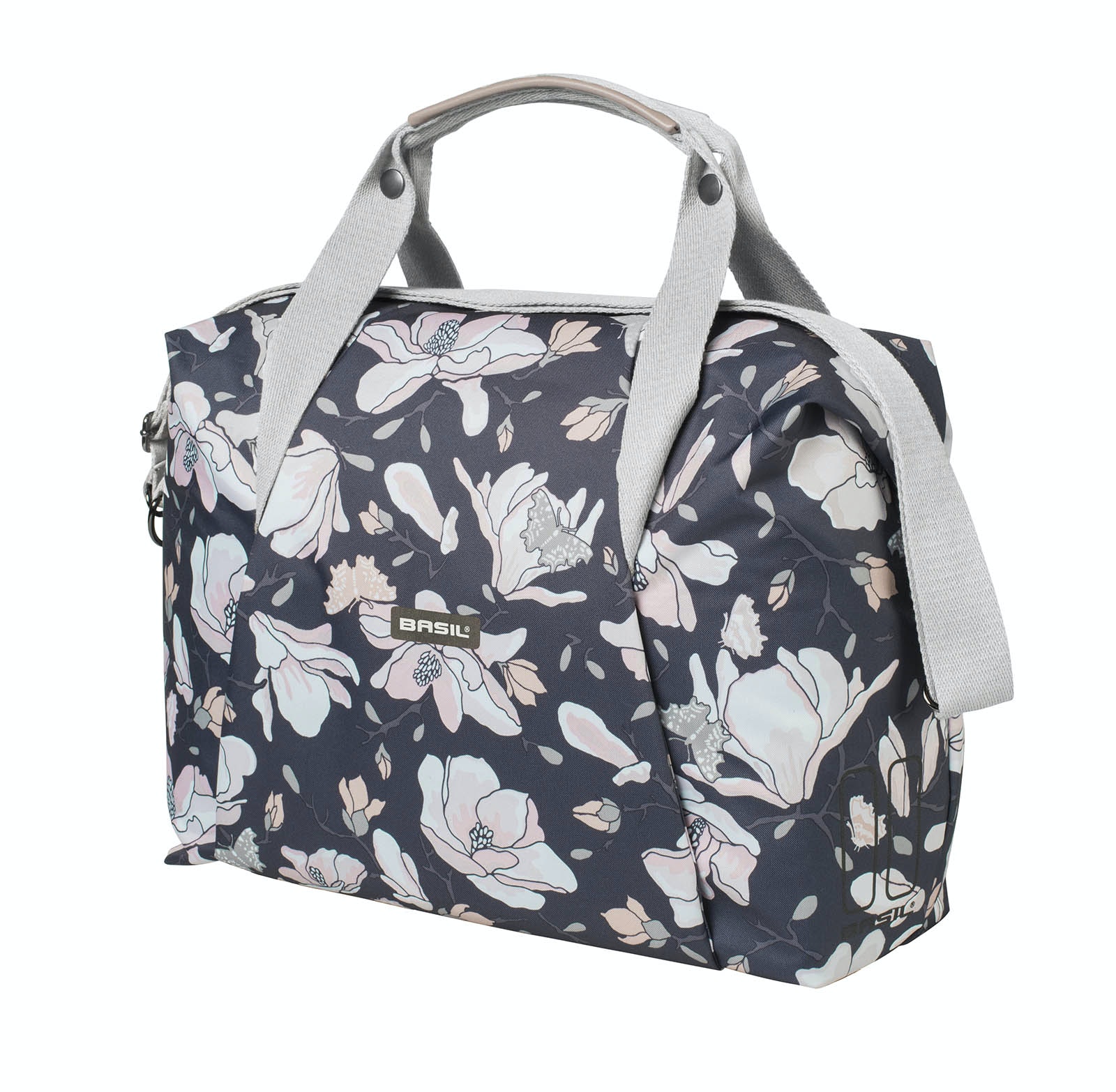 Basil Hinterrad Fahrrad Korb Carry All Magnolia 22L Gepäckträger MIK