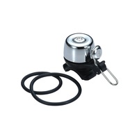 Bbb-Cycling Bell Noisey Brass Chrome W/Silver Rivet - Chrome