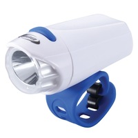 Bbb-Cycling Ecobeam Front Light - White/blue - White/Blue