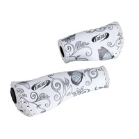 Bbb-Cycling ERGOFIX BUTTERFLY HANDLEBAR GRIPS 92MM/135MM - Silver Size -